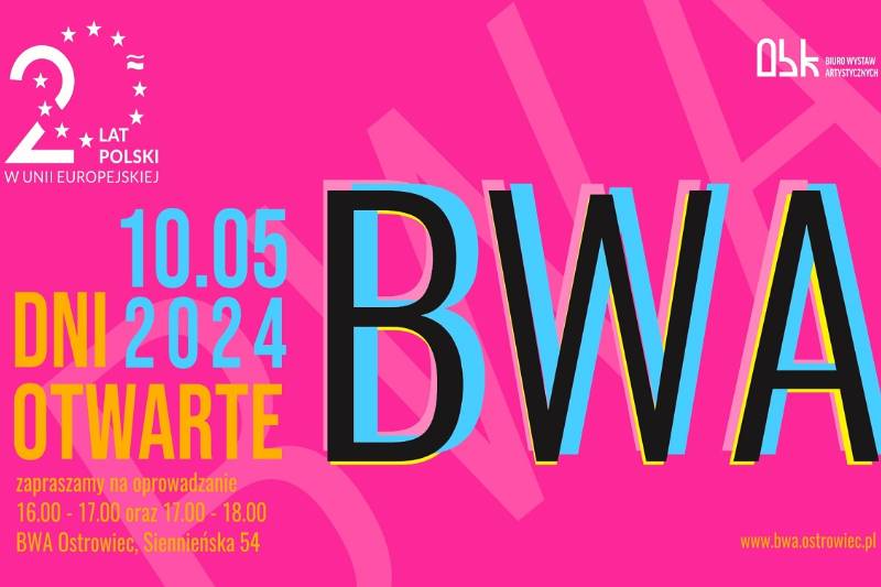 wydarzenie: Dni Otwarte Funduszy Europejskich w BWA Ostrowiec / Oprowadzanie po aktualnych wystawach