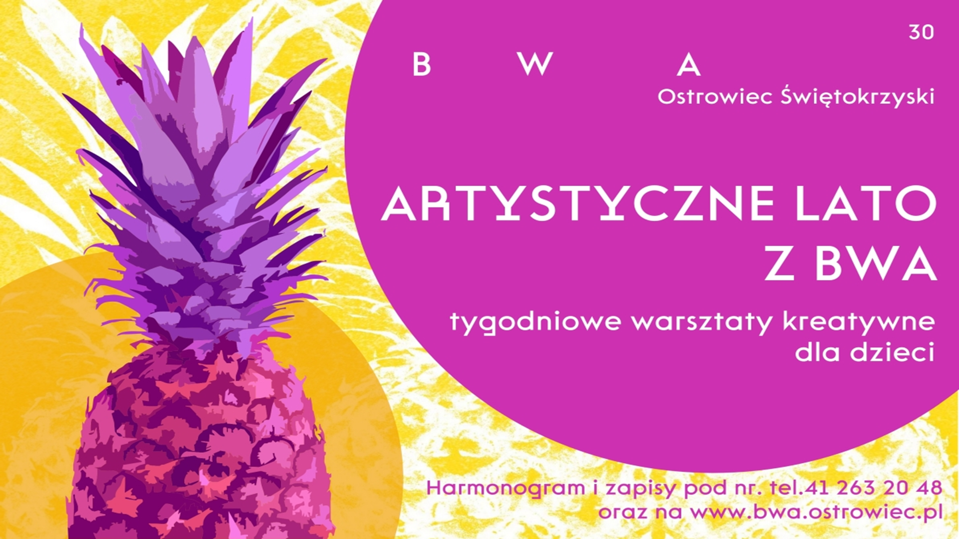 wydarzenie: Artystyczne lato w BWA