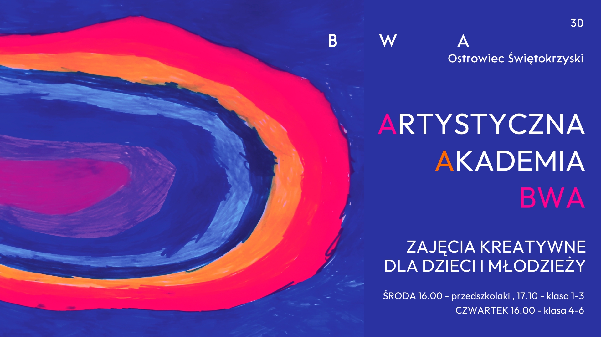 wydarzenie: ARTYSTYCZNA AKADEMIA BWA