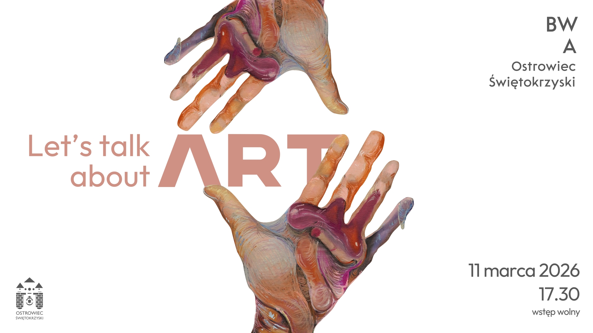 wydarzenie: Let's talk about art. Oprowadzanie w języku angielskim po wystawach i warsztaty językowe