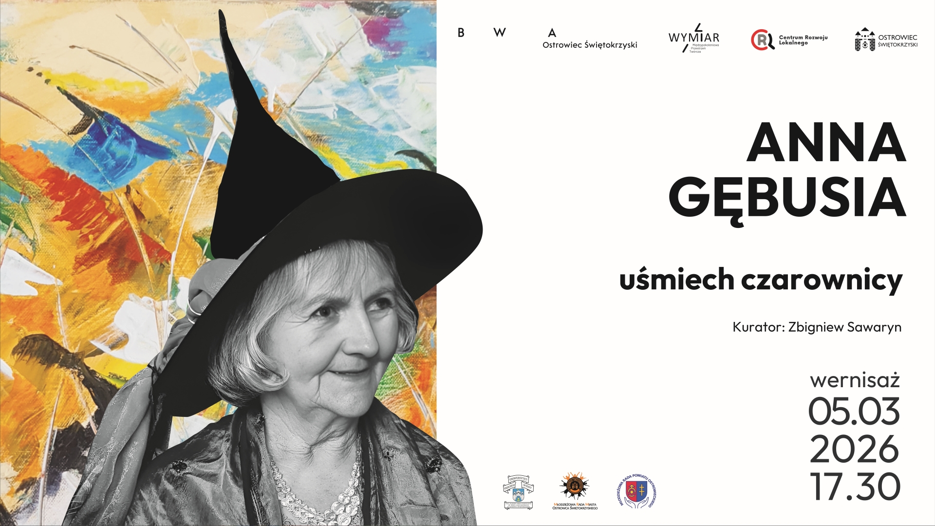 wydarzenie: Anna Gębusia “Uśmiech czarownicy” / otwarcie wystawy