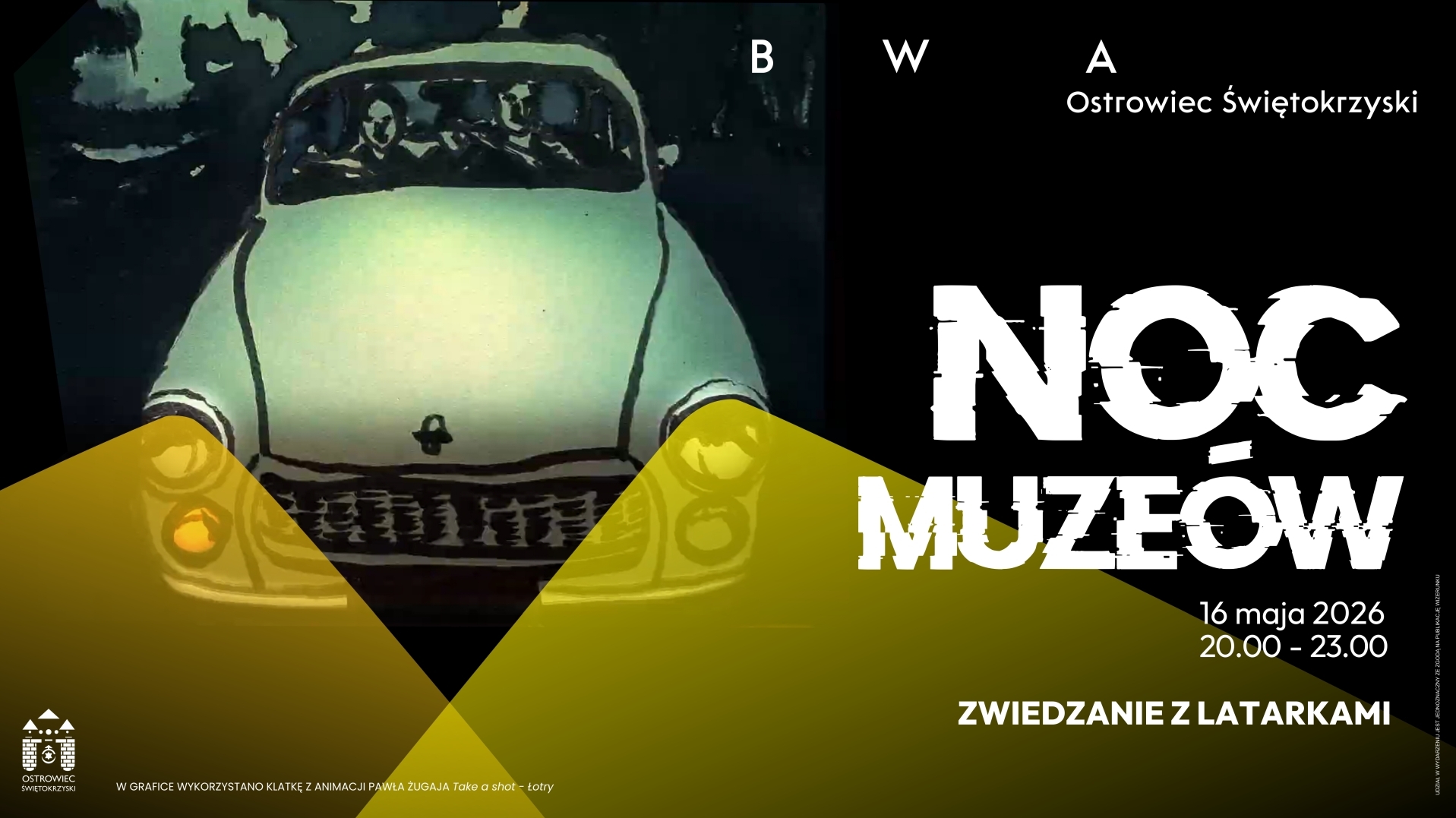 wydarzenie: NOC MUZEÓW w BWA Ostrowiec Świętokrzyski