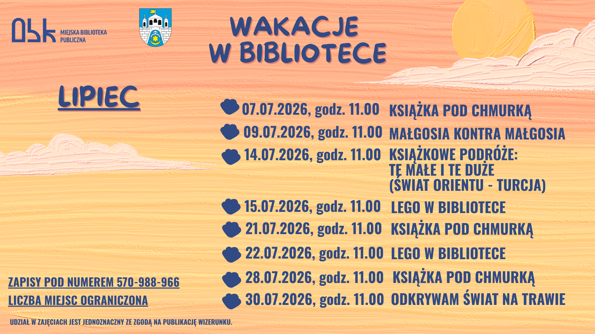 wydarzenie: Wakacje w Bibliotece 2026