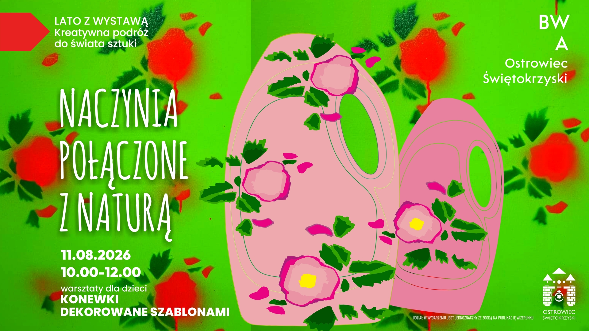 wydarzenie: Lato z wystawą. Podróż do świata sztuki: Pamiątki z wakacji: Naczynia połączone z naturą