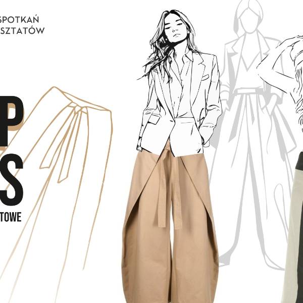 SZTUKA MODY: WRAP PANTS. Szyjemy spodnie kopertowe