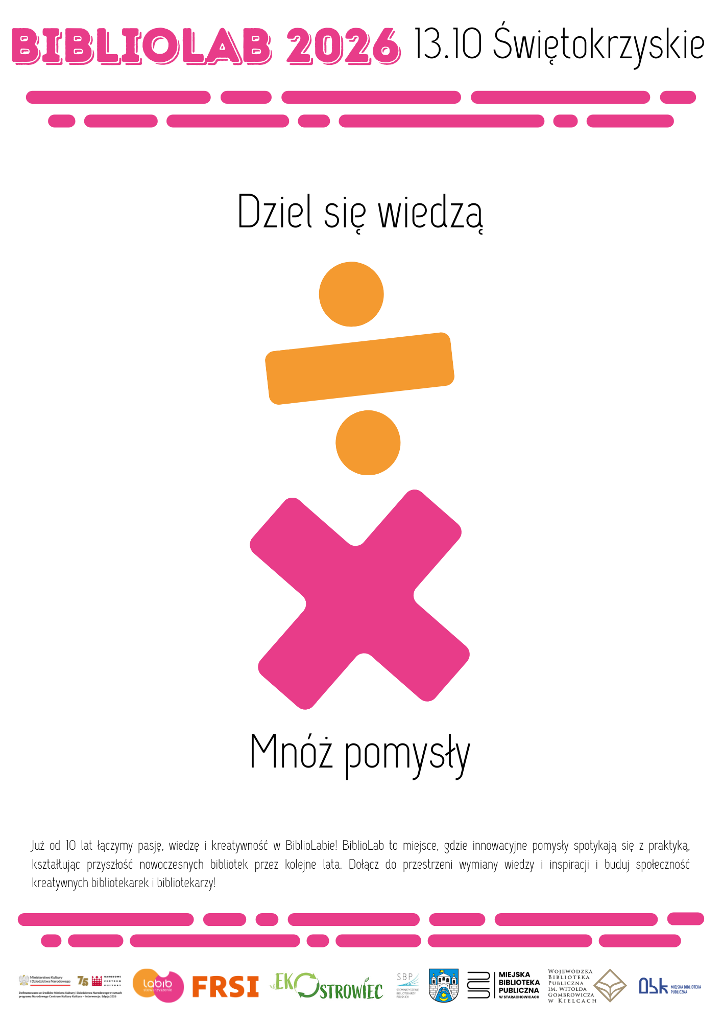 wydarzenie: III Świętokrzyski BiblioLAB w Ostrowcu Świętokrzyskim
