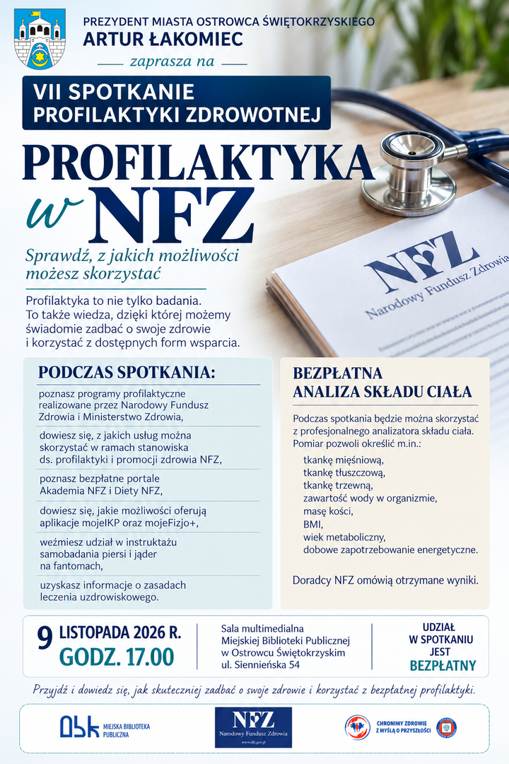 wydarzenie: Profilaktyka w NFZ