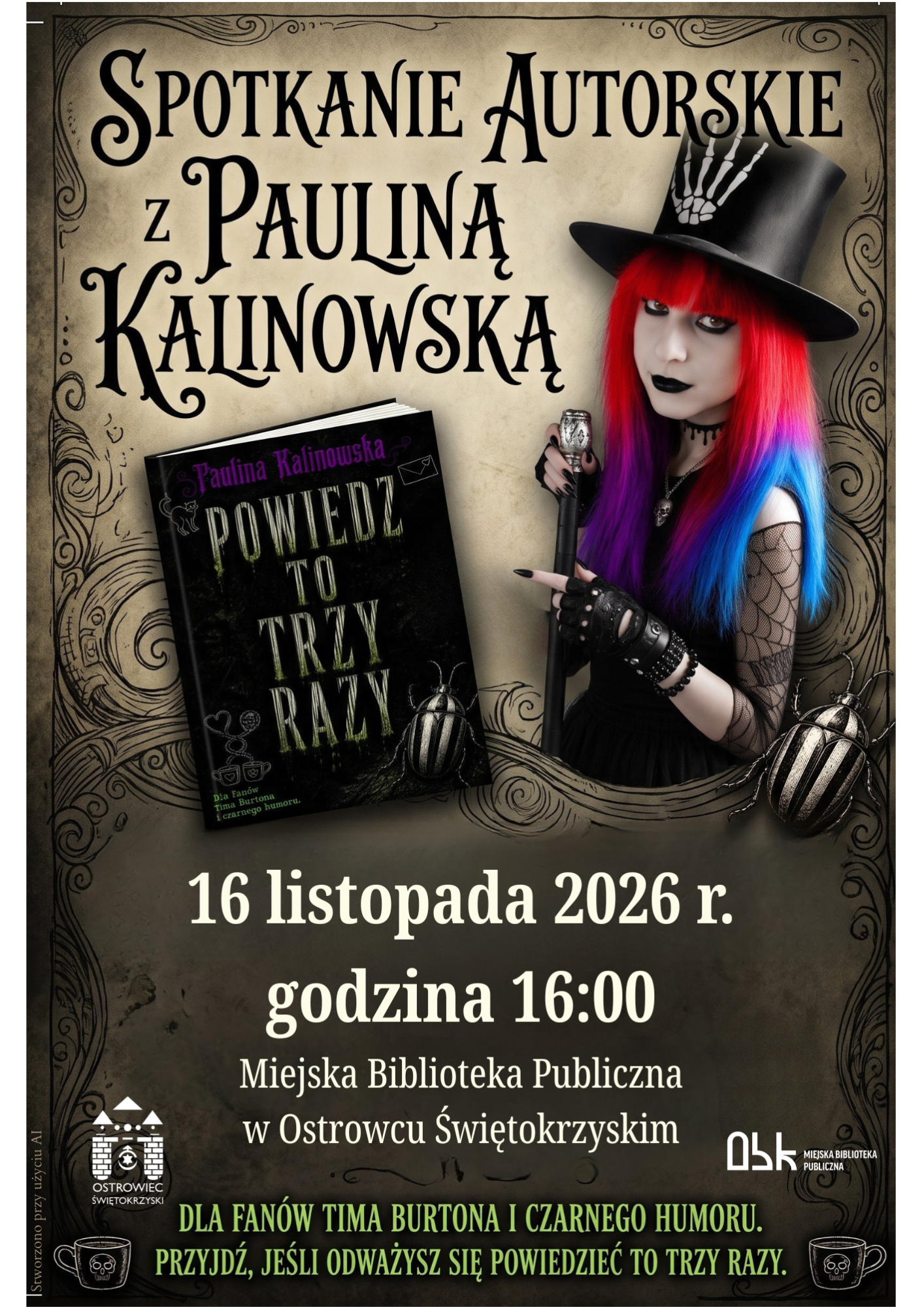 wydarzenie: Paulina Kalinowska - spotkanie autorskie 